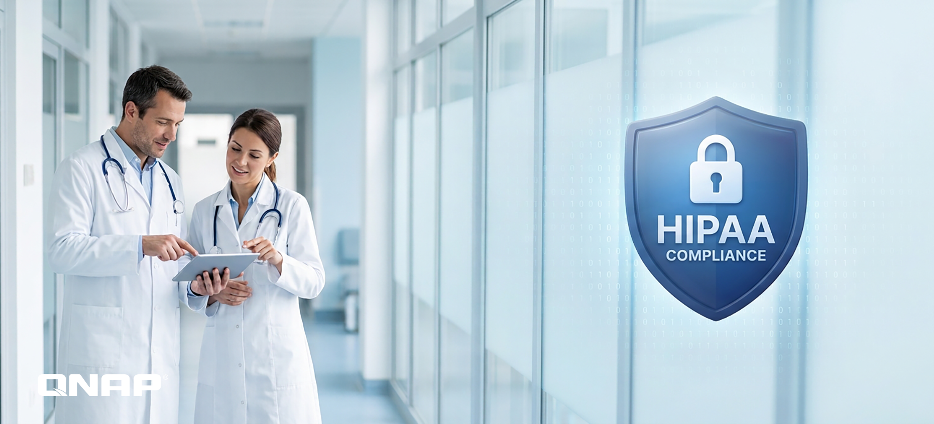 Shoda zdravotnických dat: Praktická implementace technických ochranných opatření HIPAA podle QNAP